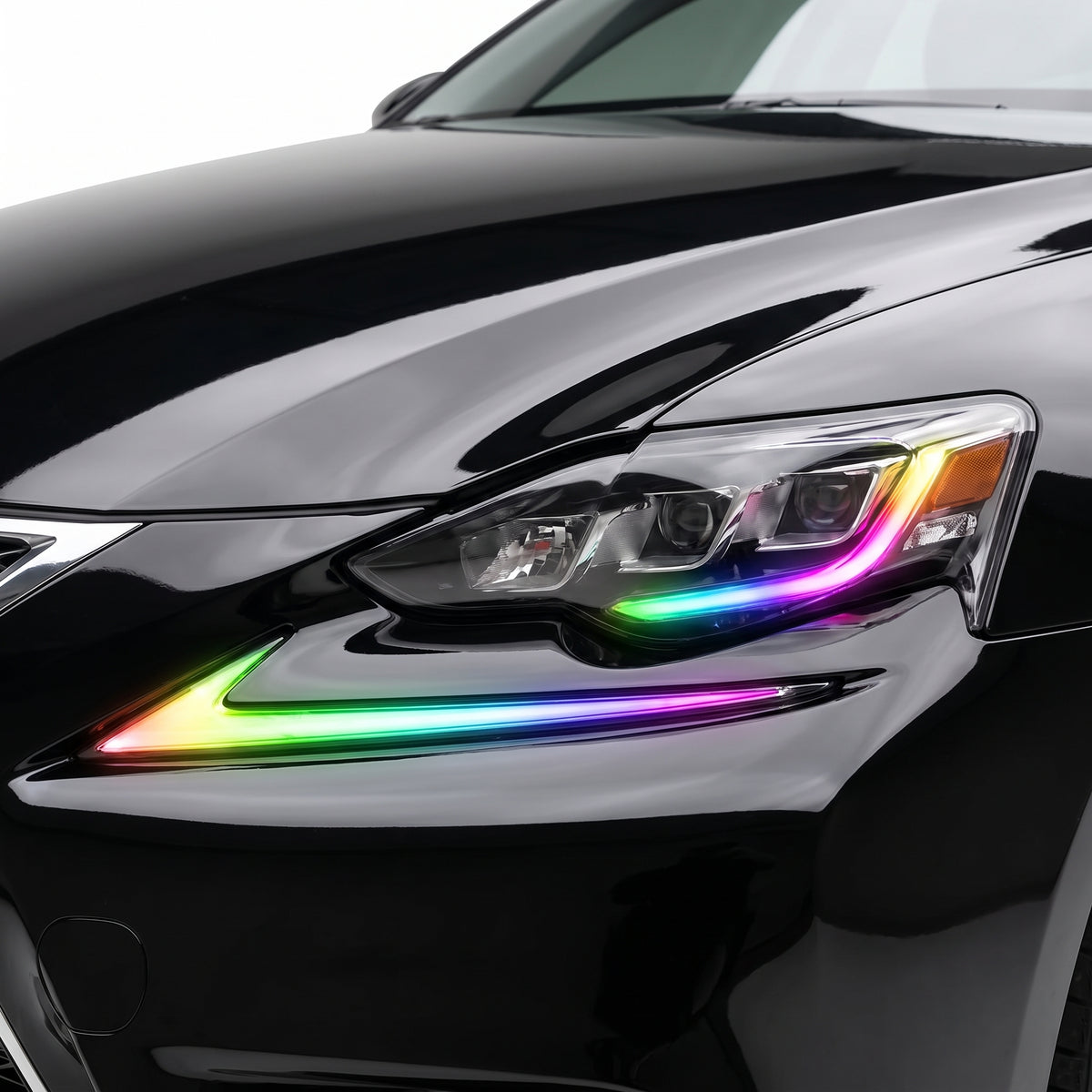 Lexus IS ASE30 / AVE30 / GSE30 / GSE31 (2013 - 2016) RGB DRL Headlights LH + RH installed