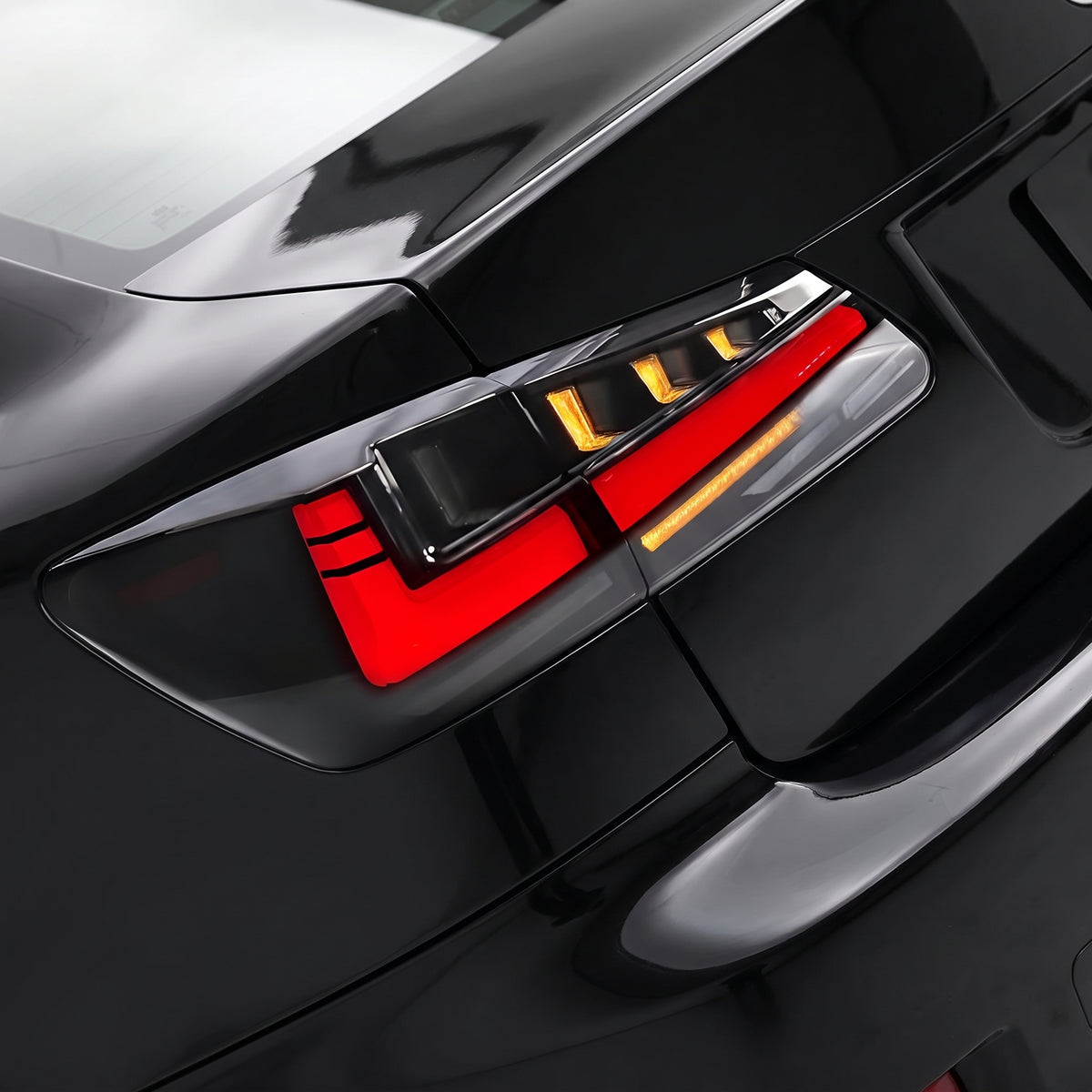 Lexus IS GSE20 / GSE21 / USE20 (2006 - 2012) Smoked Sequential Tail Lights LH + RH installed