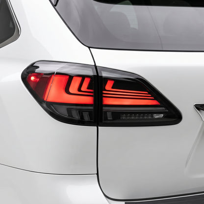 Lexus RX350 GGL15 (2012 - 2014) Sequential Red Smoked LED Tail Lights LH + RH
