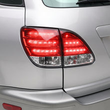 Lexus RX GSU / MCU / MHU (1999 - 2003) Clear Red LED Tail Lights with Garnish LH + RH