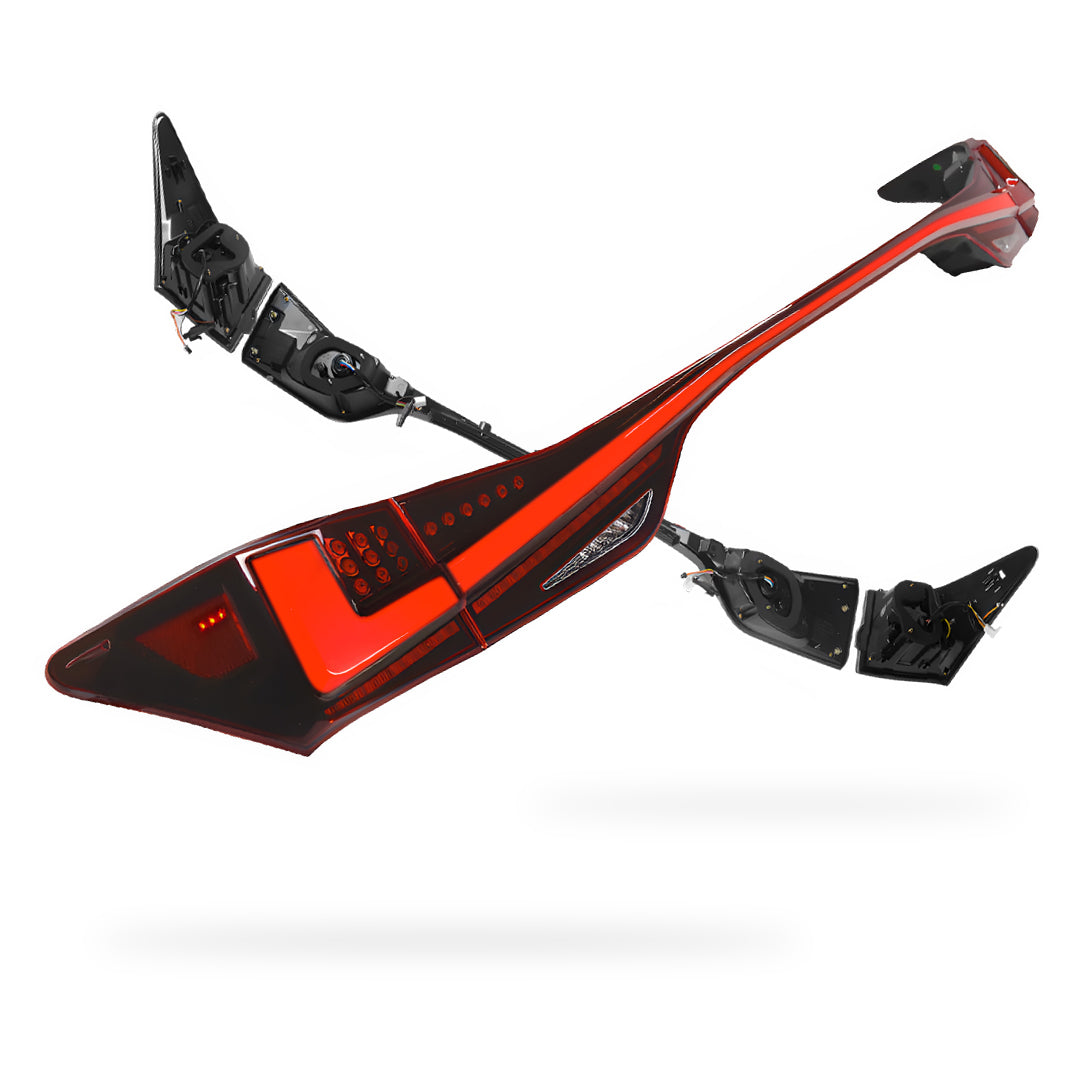 Lexus GS L10 (2012 - 2020) Full LED Tail Lights and Center Garnish LH + RH