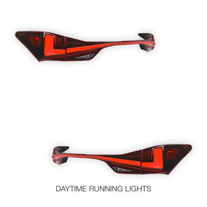 Lexus GS L10 (2012 - 2020) Full LED Tail Lights and Center Garnish LH + RH