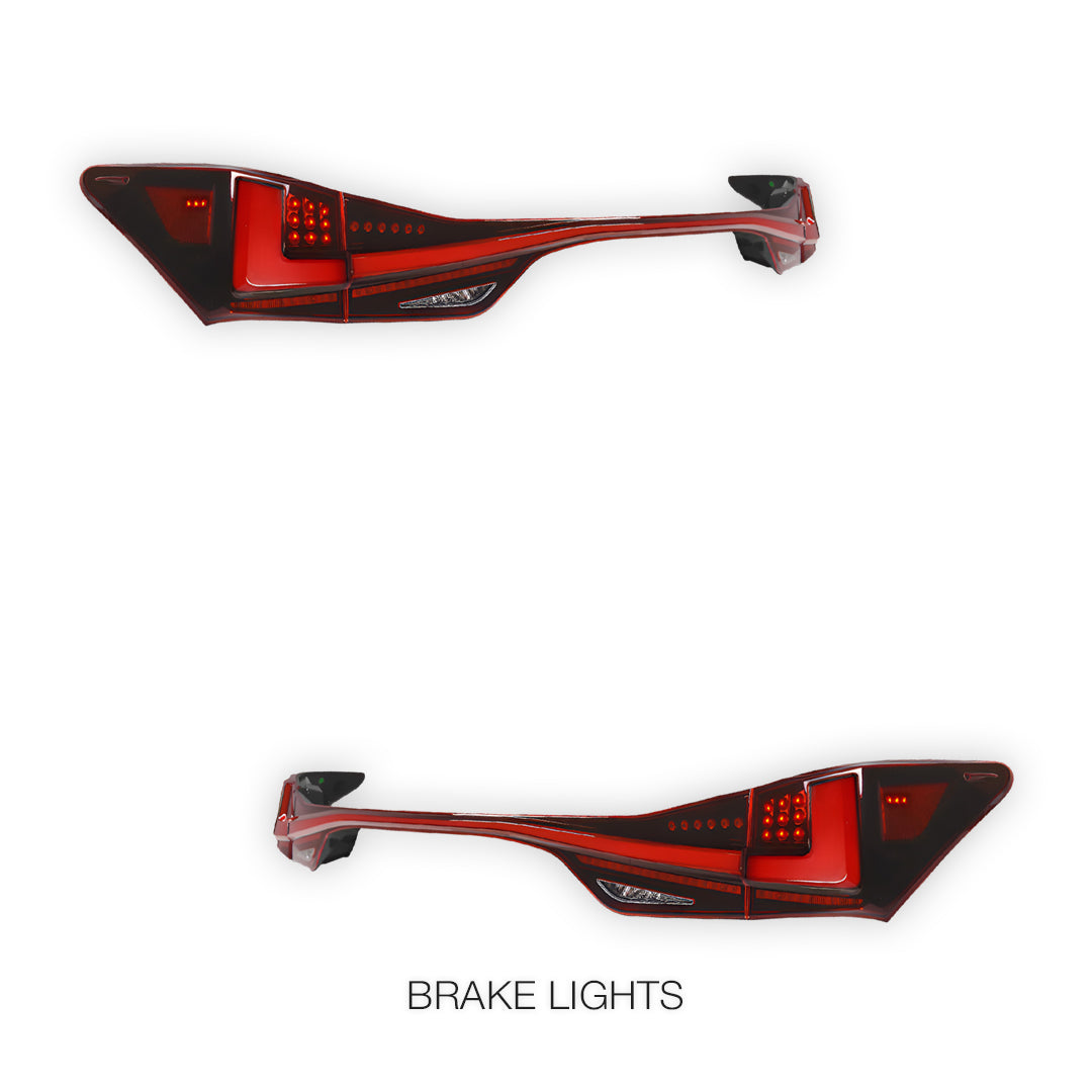 Lexus GS L10 (2012 - 2020) Full LED Tail Lights and Center Garnish LH + RH