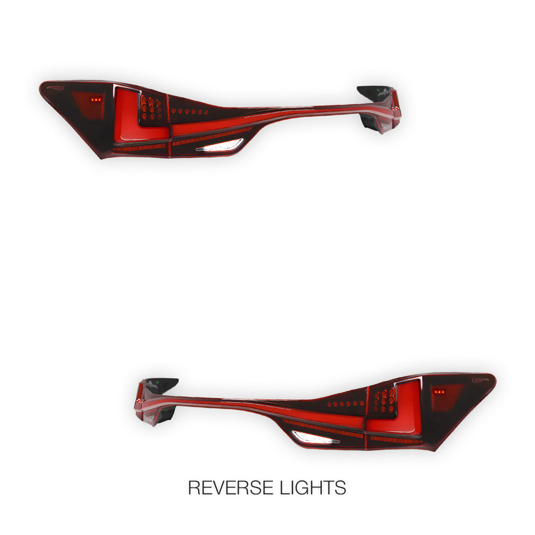 Lexus GS L10 (2012 - 2020) Full LED Tail Lights and Center Garnish LH + RH