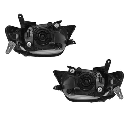 Mitsubishi Triton ML (2006 - 2009) Square Reflector OEM Style Headlights LH + RH