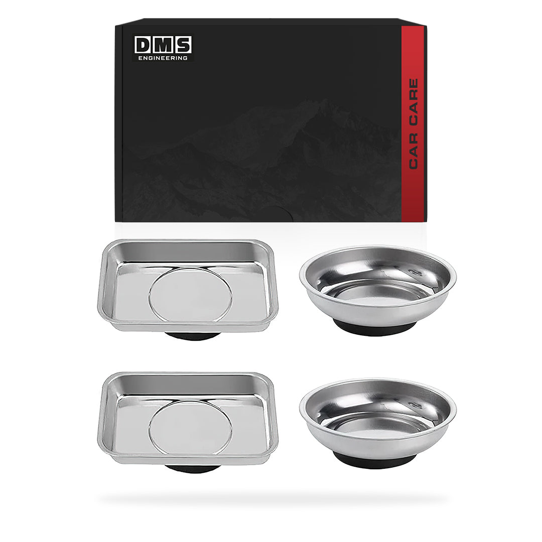 DMS Home Garage Kit - Socket Set + Magnetic Screwdriver Set + Magnetic Tool Trays + Safety Gloves