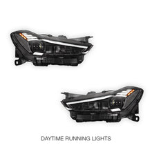 Maserati Ghibli M157 (2013 - 2020) Black Facelift Trofeo Style Full LED Headlights LH + RH