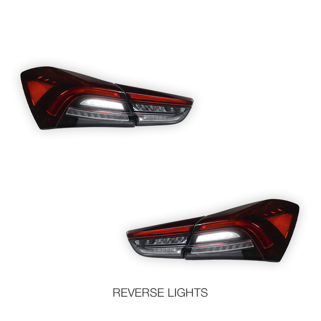Maserati Ghibli M157 (2013 - 2020) Trofeo Update Style Full LED Tail Lights LH + RH
