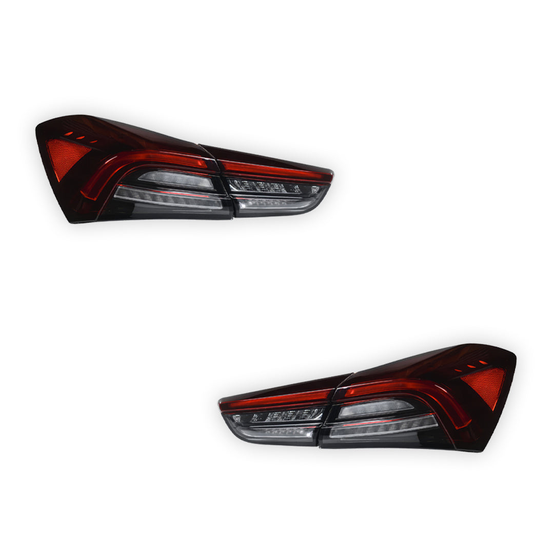Maserati Ghibli M157 (2013 - 2020) Trofeo Update Style Full LED Tail Lights LH + RH