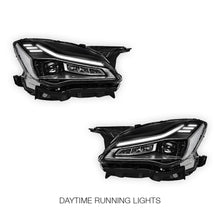 Maserati Quattroporte M156 (2013 - 2020) Black Facelift Trofeo Style Full LED Headlights LH + RH