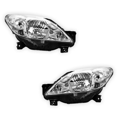Mazda 2 DY (2005 - 2007) Manual or Electric Genuine Headlights LH + RH