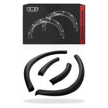 Mazda BT-50 TF (2021 - 2026) Front Thin Slim Matte Black Guard Flares
