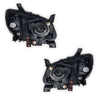 Mazda BT-50 UN (2006 - 2008) Clear Halogen OEM Style Headlights LH + RH
