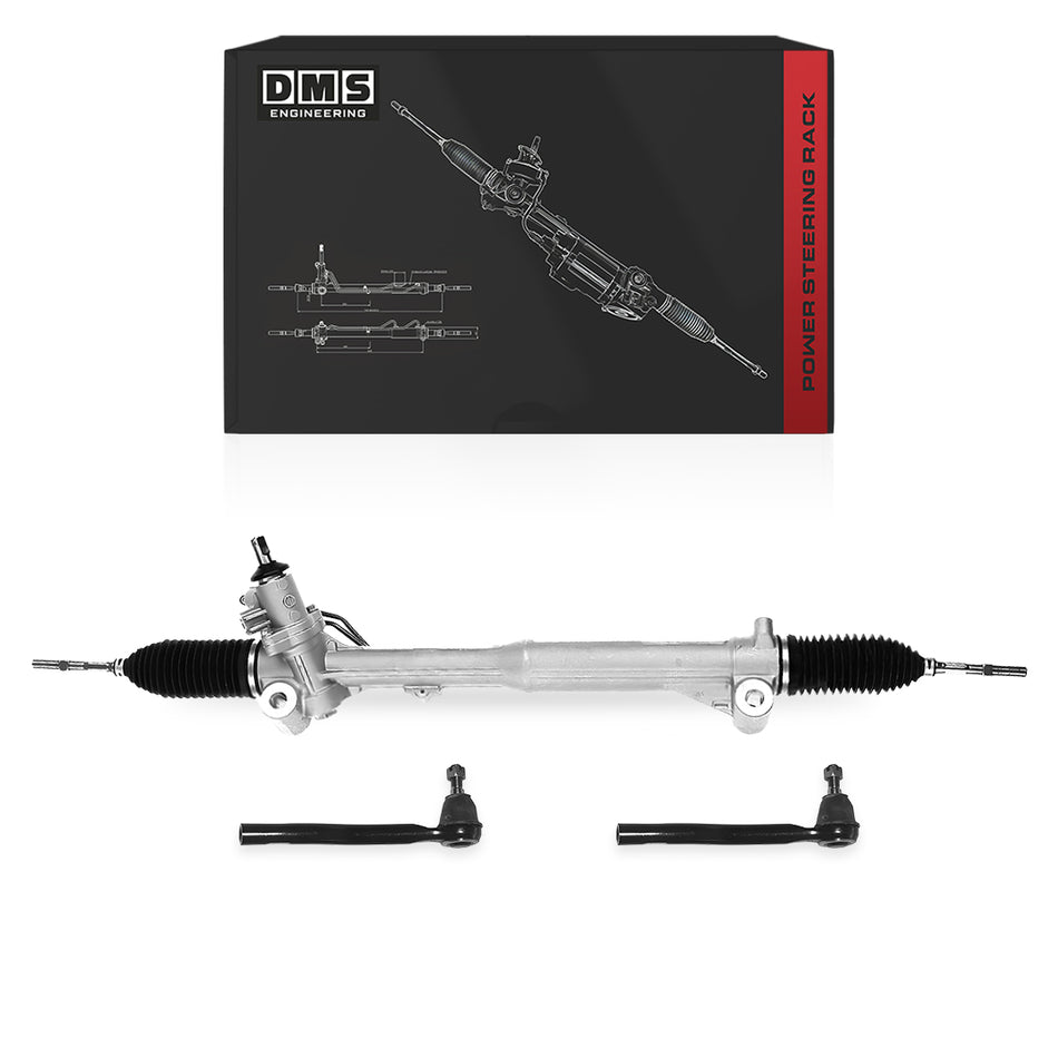 Mazda BT-50 UN (2006 - 2011) Power Steering Rack + Outer Tie Rods
