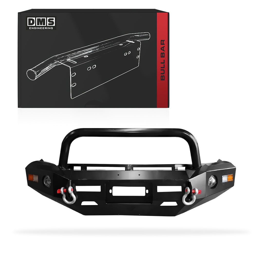DMS Mazda BT-50 UP / UR (2011 - 2020) Single Hoop Steel Bull Bar + LED Lights ADR Compliant