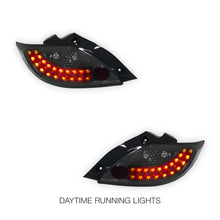Mazda 2 DE (2007 - 2013) Full Smoked LED Tail Lights LH + RH