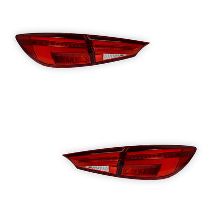 Mazda 3 BM / BN (2013 - 2018) Sequential Full LED 3D Stripe Tail Lights LH + RH