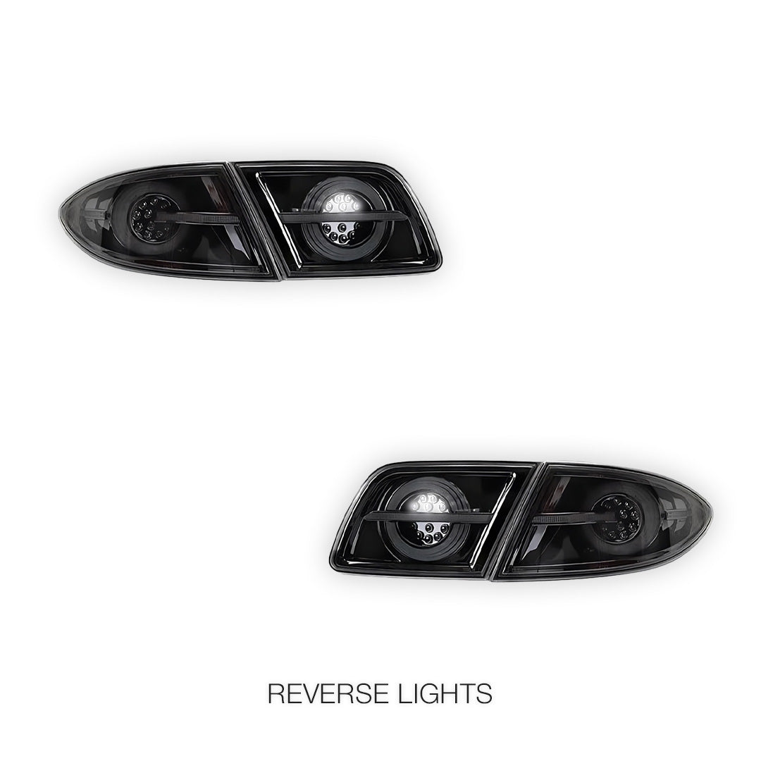 Mazda 6 GG / GY (2003 - 2008) Smoked Animation Sequential Tail Lights LH + RH
