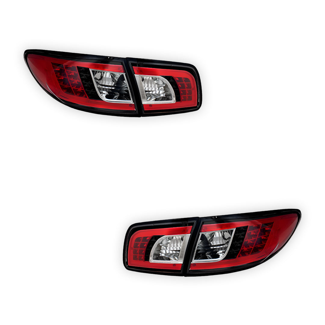 Mazda 6 GG (2002 - 2007) JDM Black LED Tail Lights LH + RH