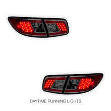 Mazda 6 GG (2002 - 2007) JDM Black LED Tail Lights LH + RH
