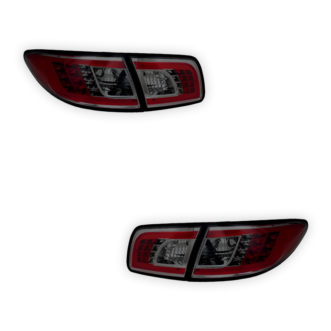 Mazda 6 GG (2002 - 2007) JDM Black LED Tail Lights LH + RH