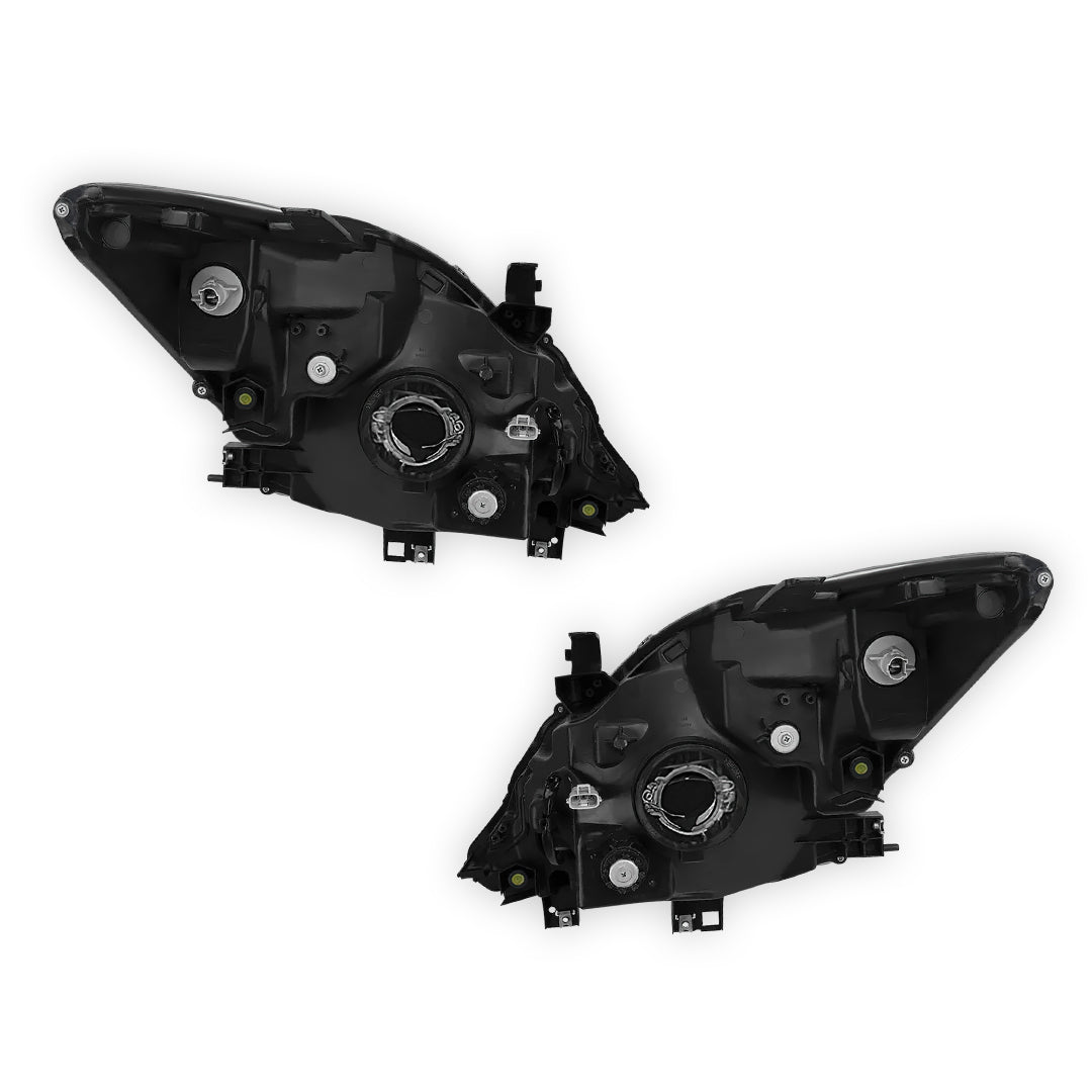 Mazda BT-50 UP / UR Ute (2015 - 2020) Black Chrome Headlights LH + RH
