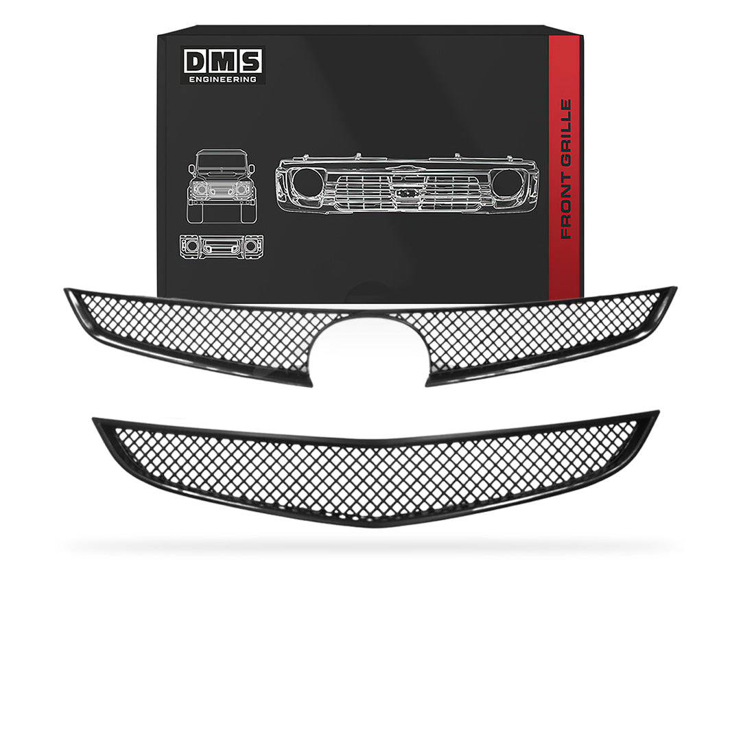 Mazda BT-50 (2011 - 2015) Matte Black Front Mesh Grille