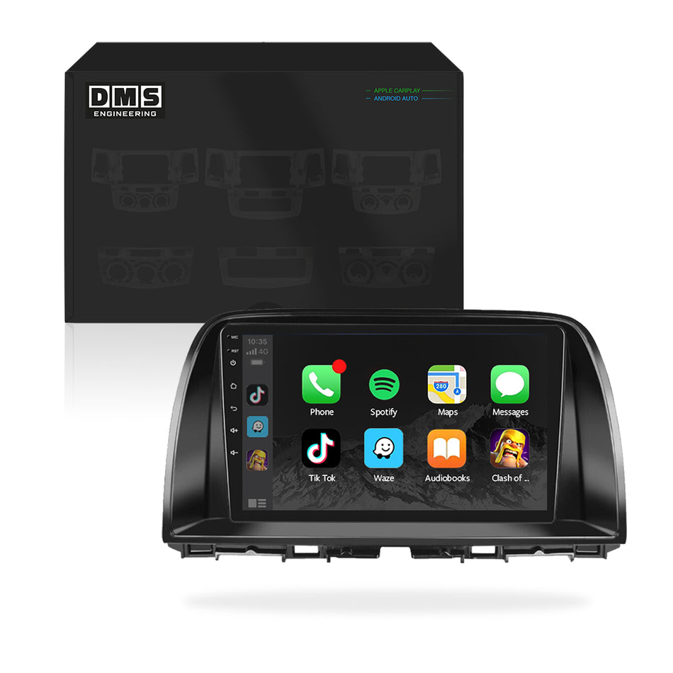 Mazda CX-5 KE (2012 - 2015) 9" Wireless Android 13 Head Unit for Apple CarPlay / Android Auto