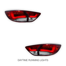 Mazda CX-5 KE (2012 - 2015) Sequential Clear Red 3D LED Stripe Bar Tail Lights LH + RH