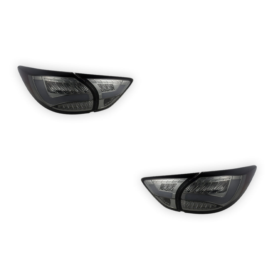 Mazda CX-5 KE (2012 - 2015) Sequential Full Smoked 3D LED Stripe Bar Tail Lights LH + RH
