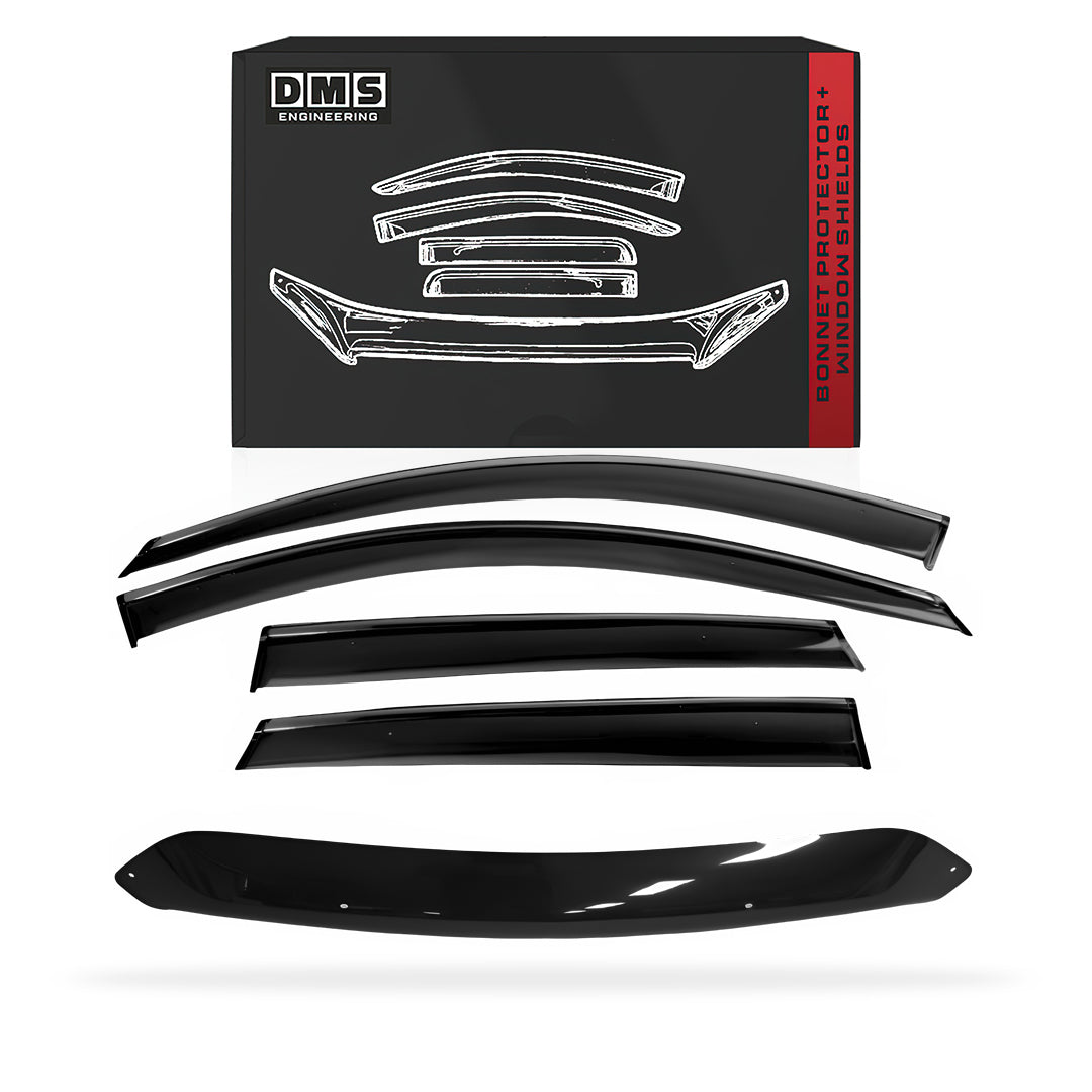 Mazda CX-5 KE (2012 - 2016) Bonnet Protector + Weather Shields