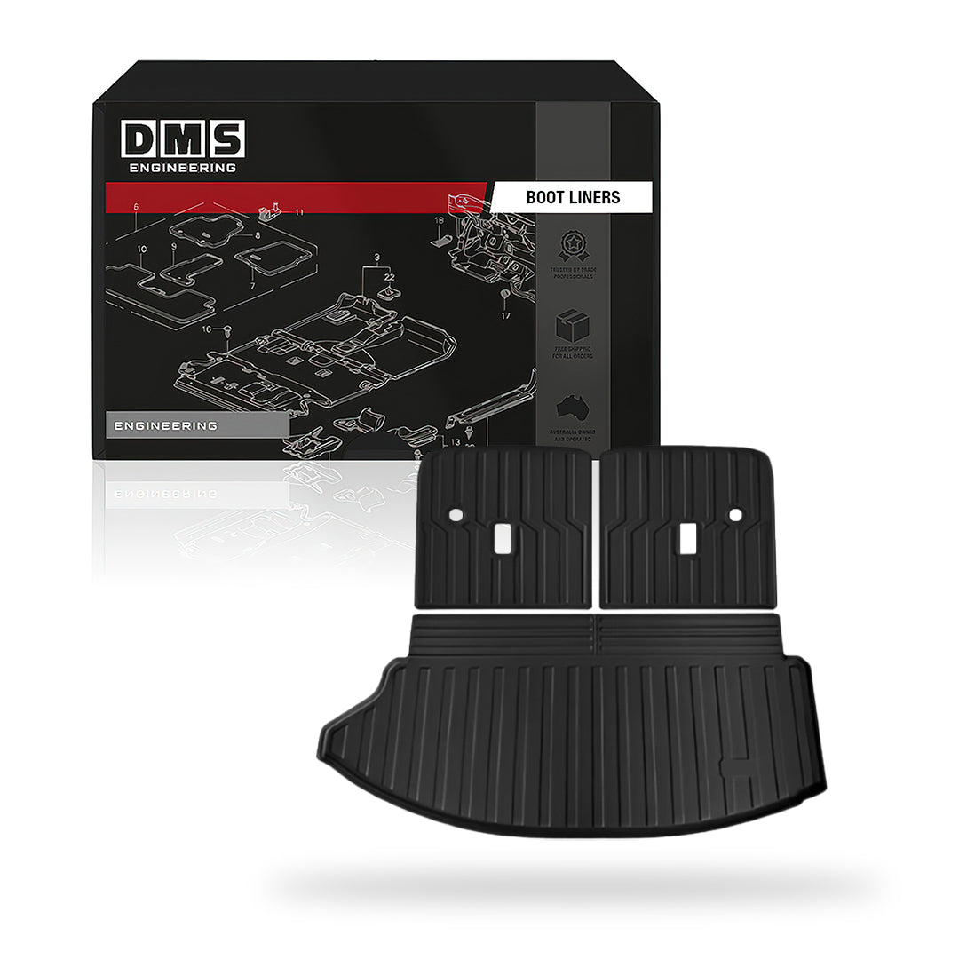 Mazda CX-80 KL (2024 - 2026) 3-Piece Boot Liners