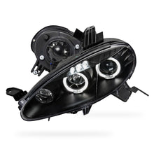 Mazda MX-5 NB (2001 - 2005) Black Angel Eyes Projector Headlights LH + RH