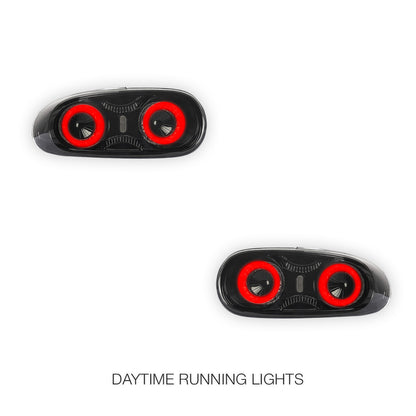 Mazda MX-5 NC (2008 - 2015) Smoked RGB Animation DRL Sequential Tail Lights LH + RH
