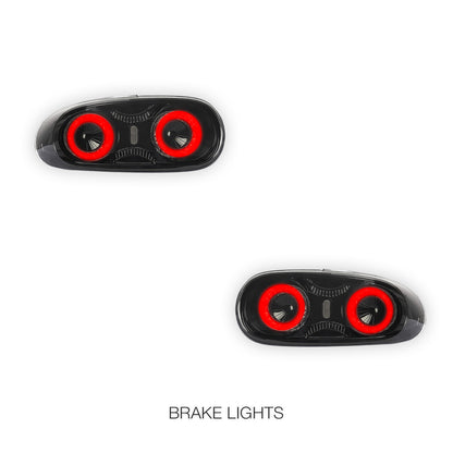 Mazda MX-5 NC (2008 - 2015) Smoked RGB Animation DRL Sequential Tail Lights LH + RH