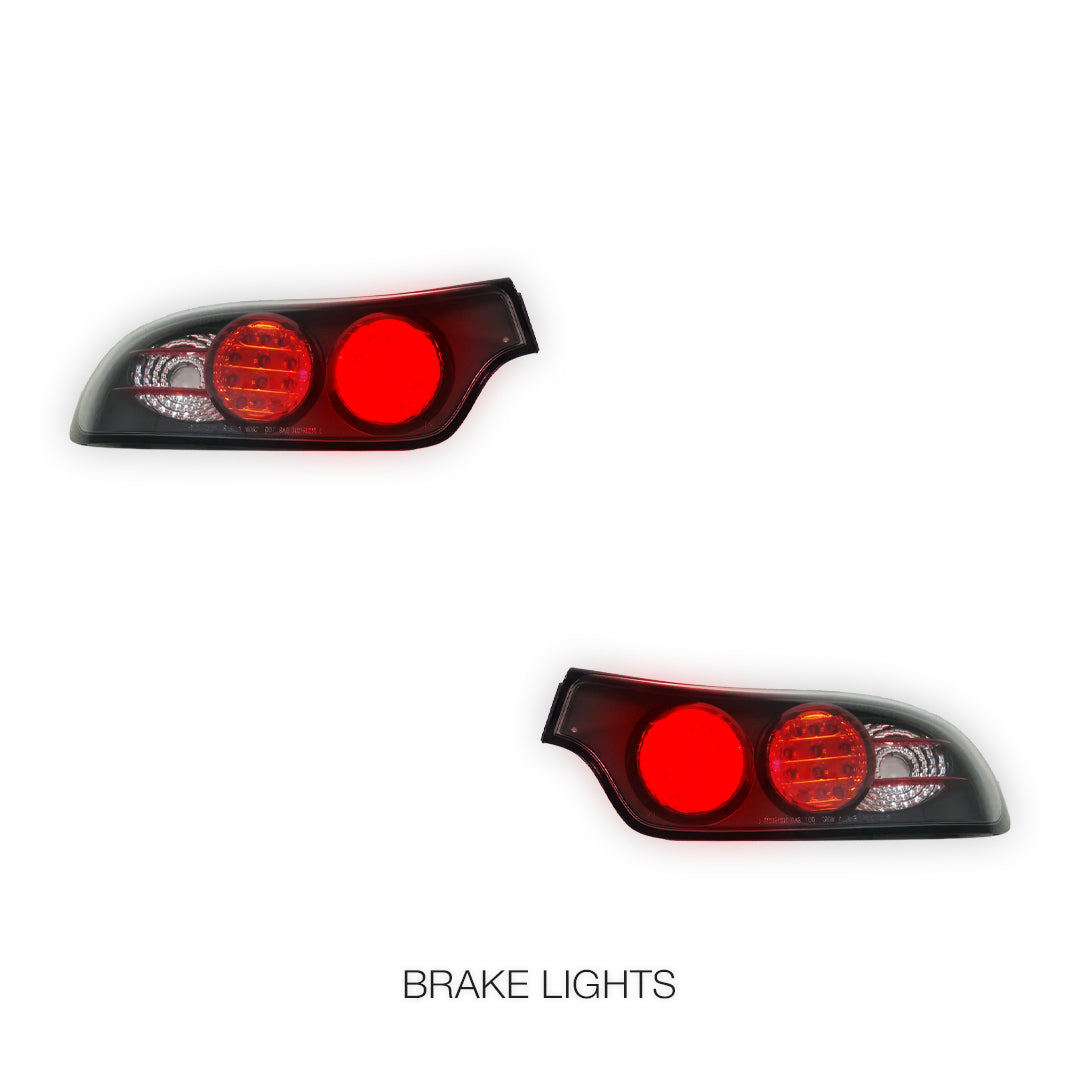 Mazda RX-7 FD (1997 - 2002) JDM Black LED Altezza Tail Lights LH + RH