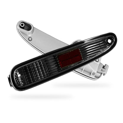 Mazda RX-7 FD (1997 - 2002) Smoked / Clear Rear Bumber Bar Reverse Turn Signal Indicator Lights LH + RH