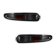 Mazda RX-7 FD (1997 - 2002) Smoked / Clear Rear Bumber Bar Reverse Turn Signal Indicator Lights LH + RH