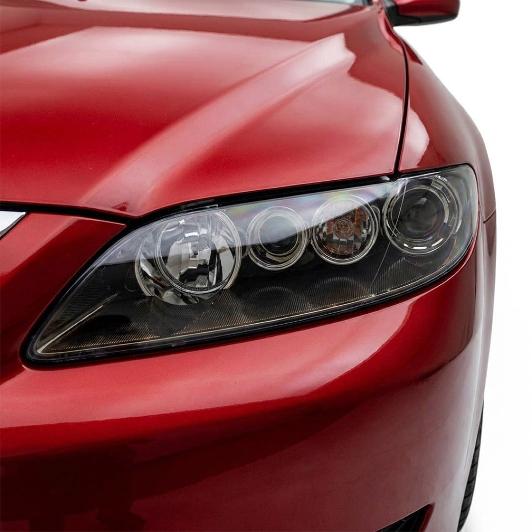 Mazda 6 GG GY Sedan / Hatch (2005 - 2008) Black OEM Style Headlights LH + RH