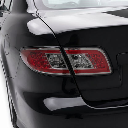 Mazda 6 GG (2002 - 2007) Full Smoked LED Tail Lights LH + RH