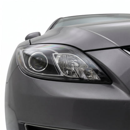 Mazda 6 GH Series 1 (2007 - 2010) OEM Style Non Xenon Headlights LH + RH installed close-up