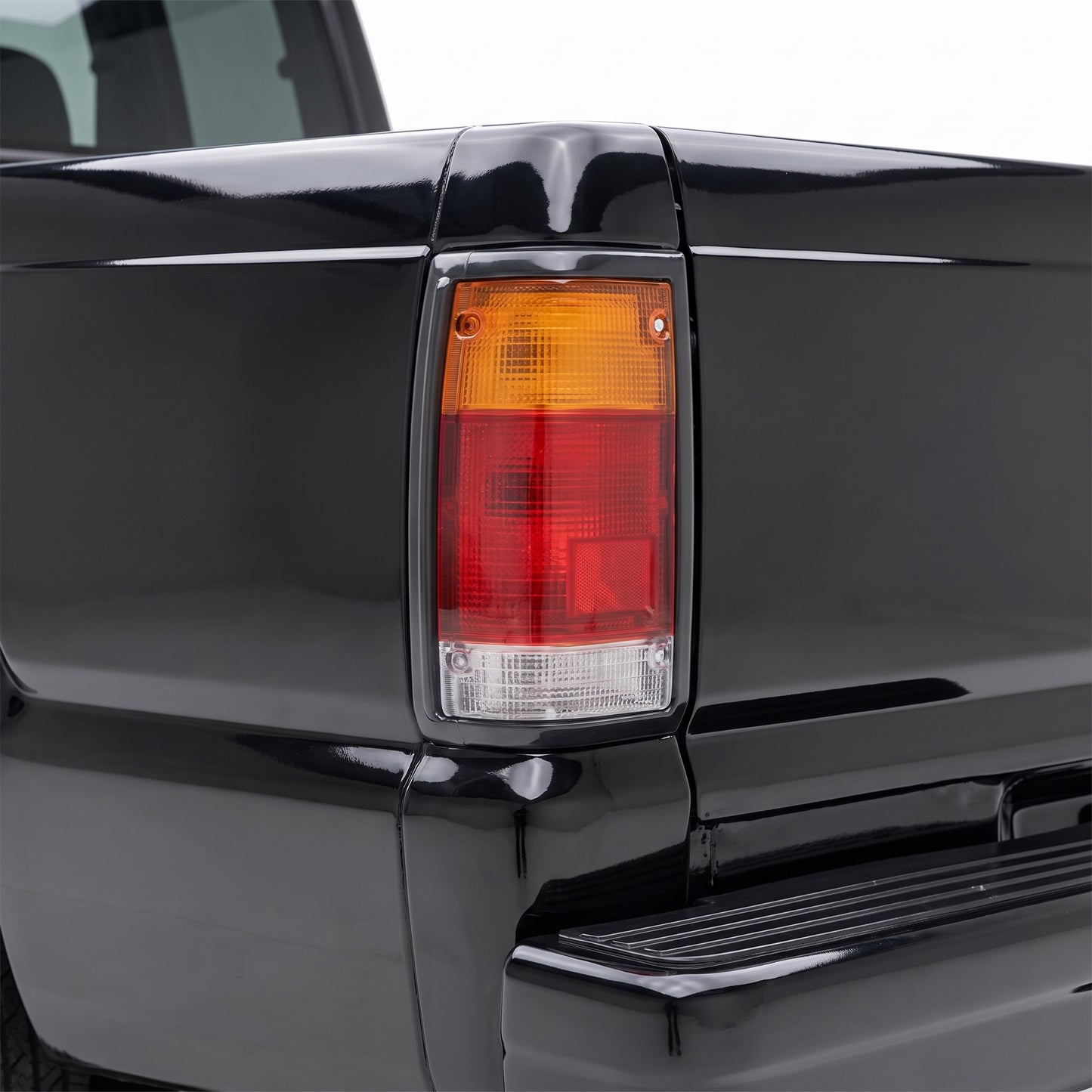 Mazda B-Series UF (1985 - 1996) OEM Style Black Tail Lights LH + RH