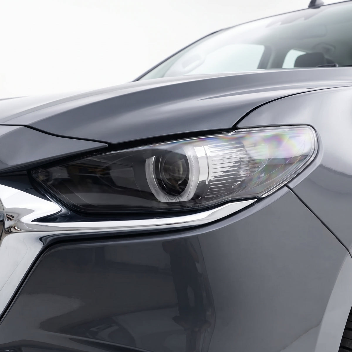 Mazda BT-50 TF (2020 - 2024) OEM Style LED Headlights LH + RH installed close-up