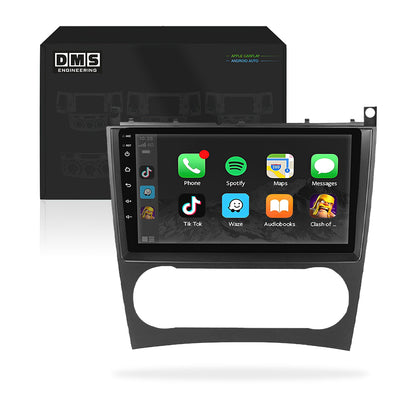 Mercedes-Benz C-Class C200 W203 (2000 - 2007) 10.25" 12.3" Wireless Android 16 Head Unit for Apple CarPlay / Android Auto