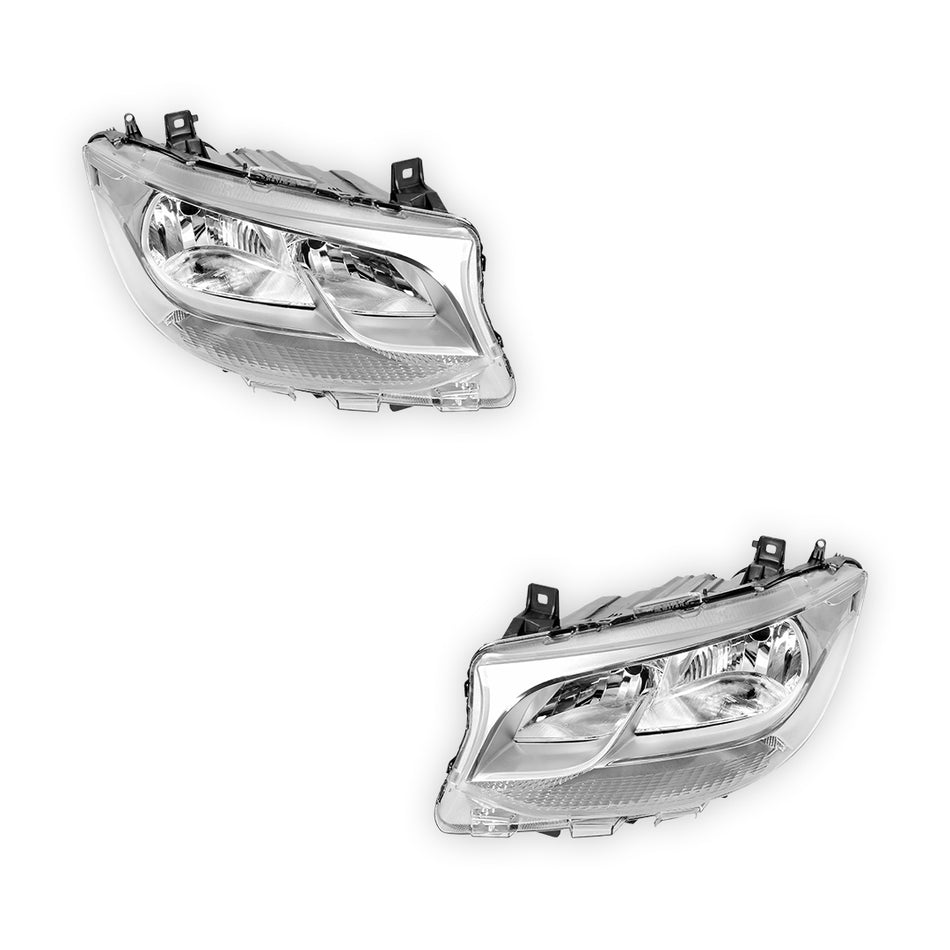 Mercedes-Benz Sprinter VS30 / W907 / W910 (2018 - 2025) OEM Style Headlights LH + RH