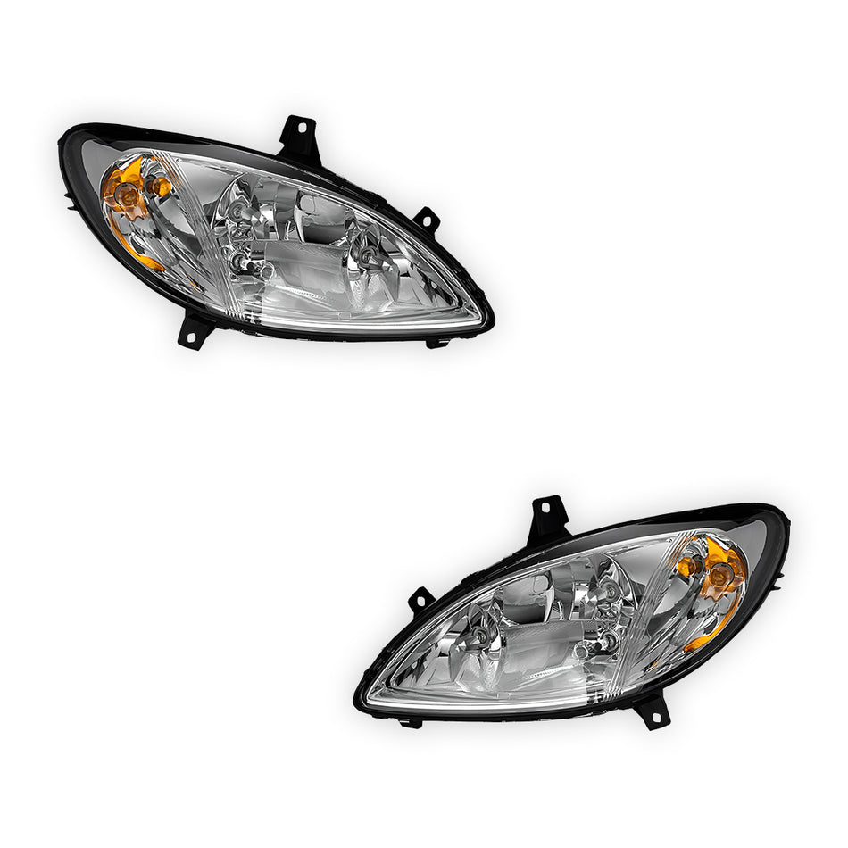 Mercedes-Benz Vito Van W639 (2003 - 2010) OEM Style Headlights LH + RH