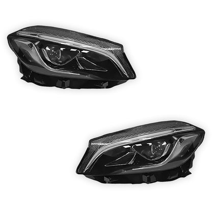 Mercedes-Benz A-Class W176 (2015 - 2018) LED Reconditioned Genuine Headlights LH + RH