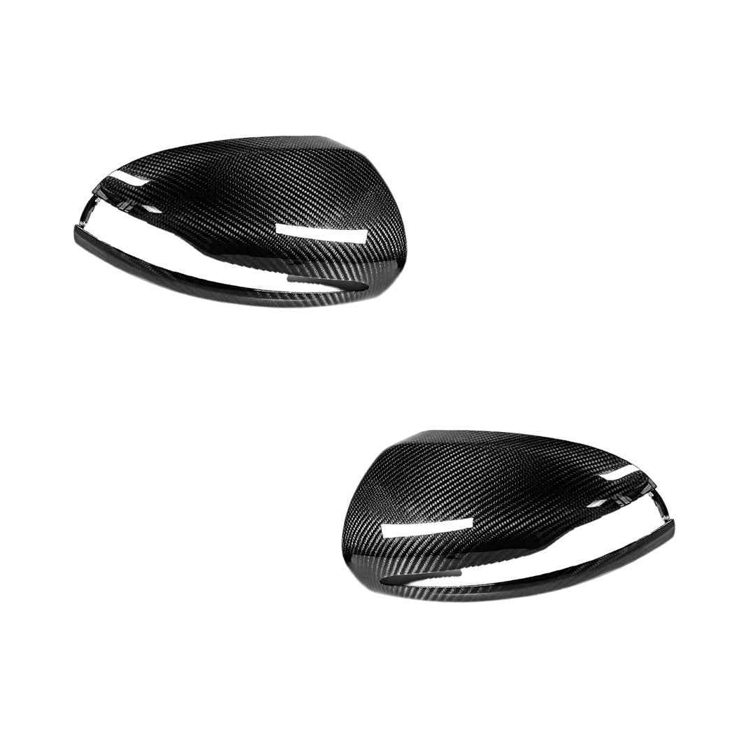 Mercedes-Benz C-Class A205 (2016 - 2022) Dry Carbon Fiber Replacement Door Mirror Casing LH + RH