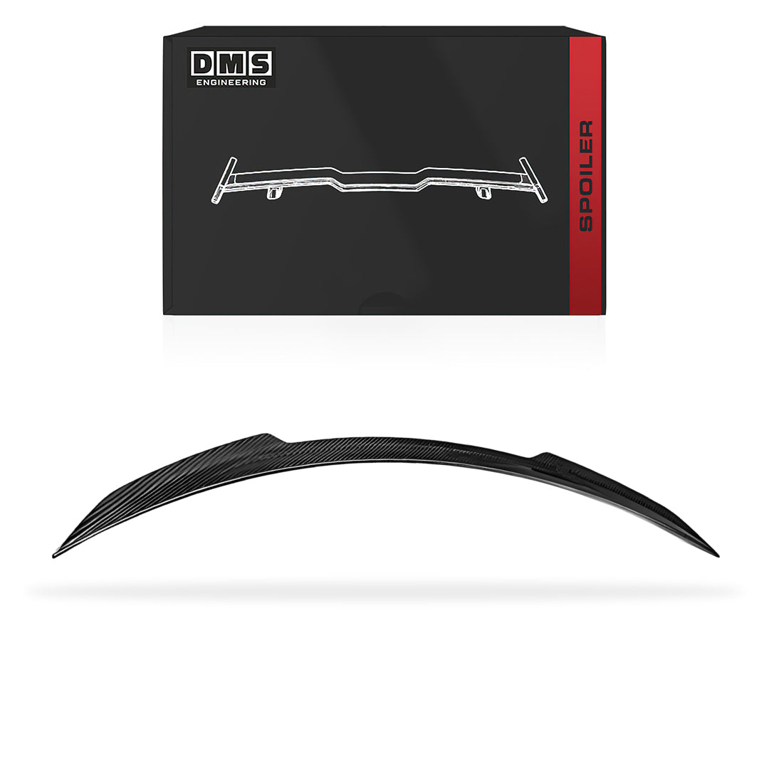 Mercedes-Benz C-Class C205 (2016 - 2021) FloKraft Dry Carbon Fiber Rear Trunk Lip Spoiler