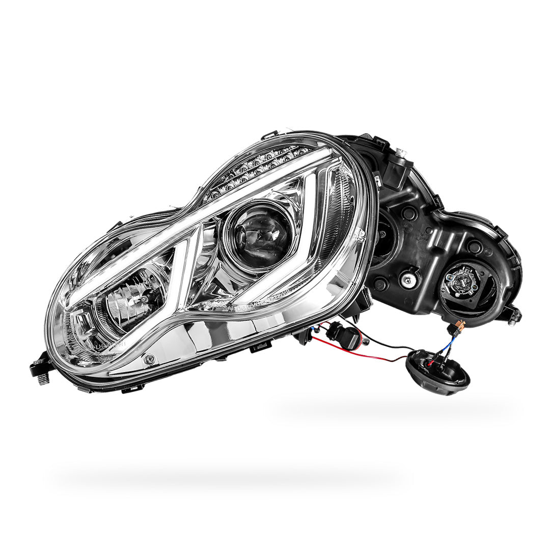 Mercedes-Benz C-Class W203 Sedan / Wagon (2000 - 2007) Projector Headlights LH + RH